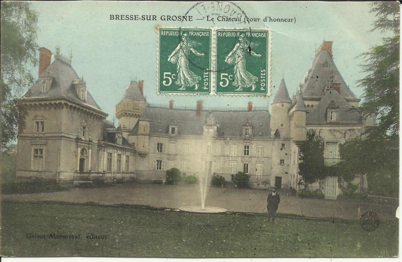 Chateau De Bresse Sur Grosne Exterior photo